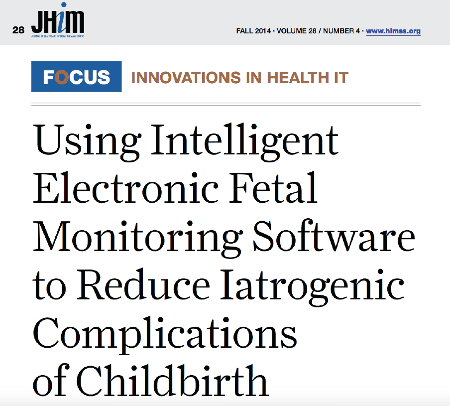 Using Intelligent EFM to Reduce Complications of Childbirth