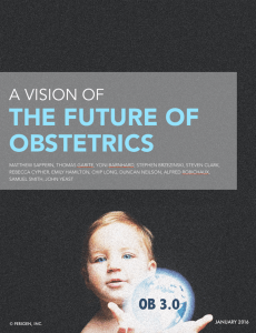Vision of the Future of Obstetrics